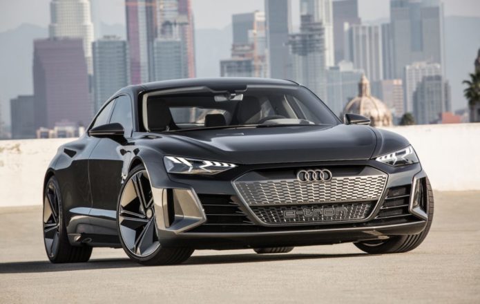 Audi e-tron GT Concept is a drop-dead gorgeous 4-door EV