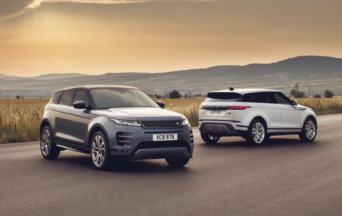 2020 Range Rover Evoque gets style, tech, and hybrid upgrade