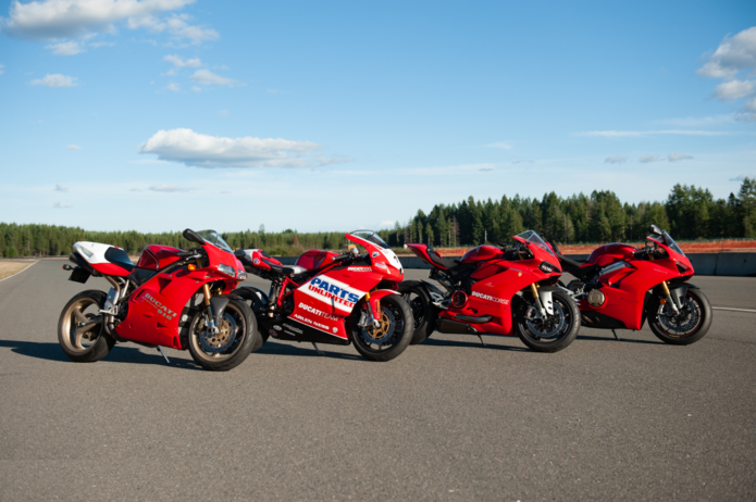 The Ultimate Ducati Superbike Comparison: From The 916 To The Panigale V4 S