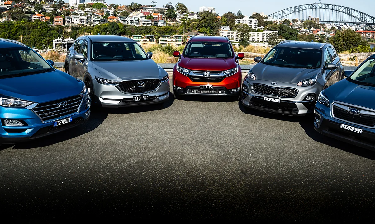 2018 Medium SUV Mega Test Review : Honda CR-V, Hyundai Tucson, Kia Sportage, Mazda CX-5, Subaru Forester