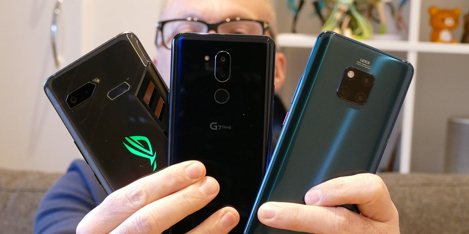 Open wide: LG G7 ThinQ vs. Huawei Mate 20 Pro vs. Asus ROG Phone