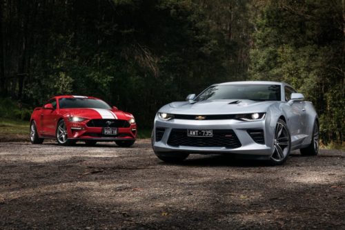 2018 Chevrolet Camaro 2SS Coupe v 2018 Ford Mustang GT Fastback Comparison