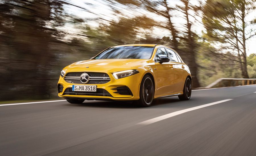 The 2019 Mercedes-AMG A35 Hatchback Is AMG's New Mighty Mite