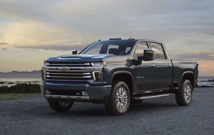 This is the top-of-the-range 2020 Silverado HD High Country