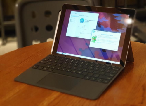 Surface Go with Linux Review: almost the perfect open source notepad