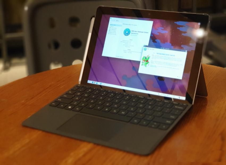 Surface Go with Linux Review: almost the perfect open source notepad ...