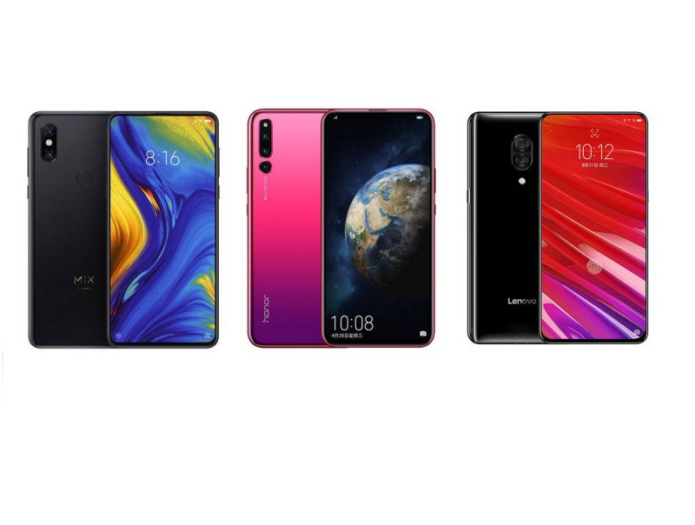 Xiaomi Mi MIX 3 Vs Honor Magic 2 Vs Lenovo Z5 Pro – Industry’s 2018 Slider Phones Do Battle