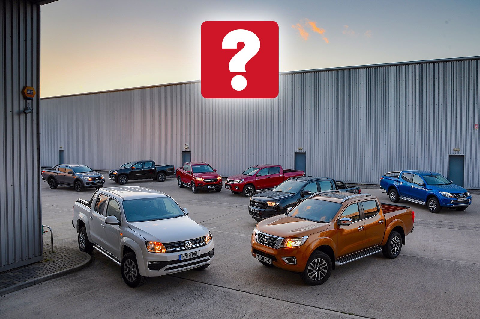 Pick-up truck mega test comparison