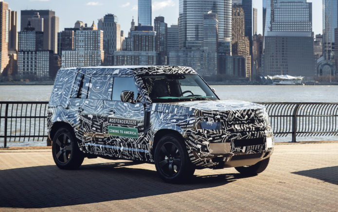 The 2020 Land Rover Defender is coming to America