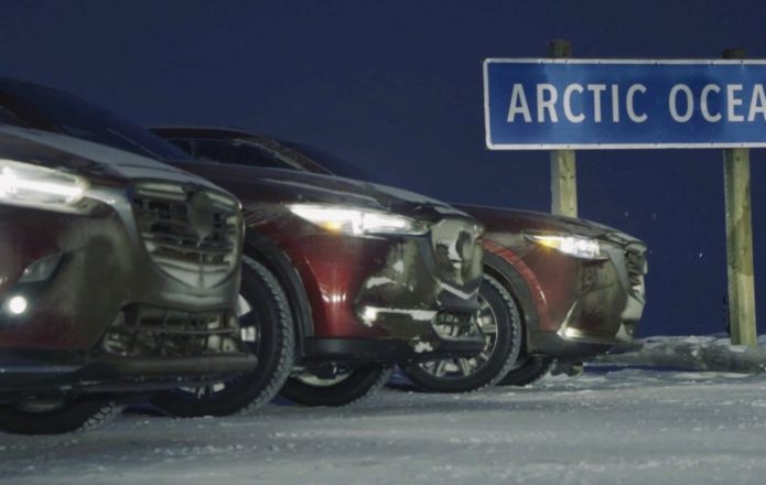 Mazda’s CX-3, CX-5 and CX-9 are unlikely Arctic explorers – but we went anyway