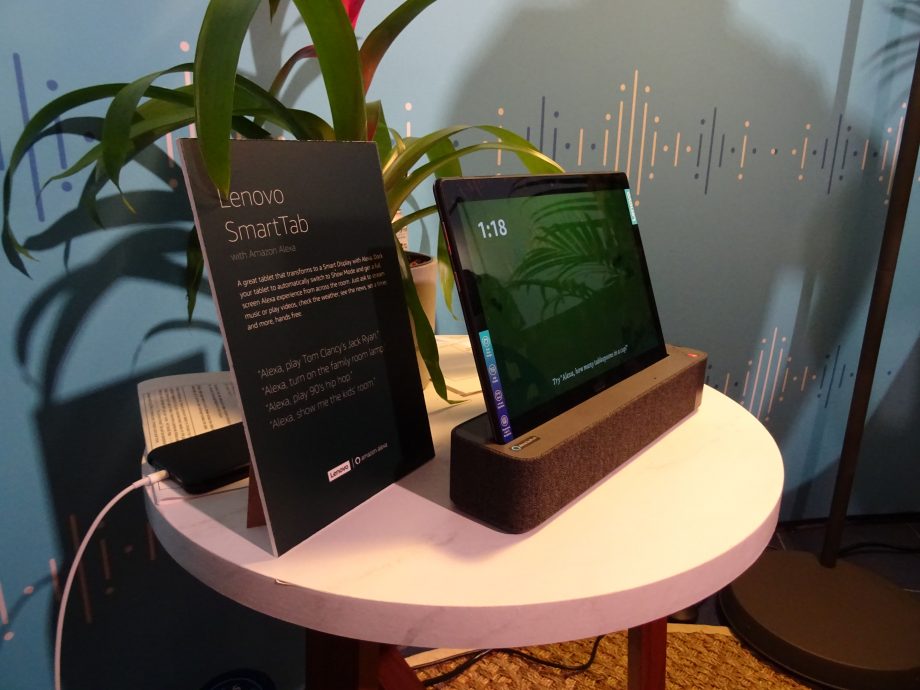 Lenovo Smart Tab P10 first look: A tablet and smart home hub rolled into one