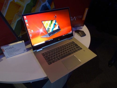 Lenovo Yoga C730 First look: 2-in-1 with a 4K AMOLED turns heads