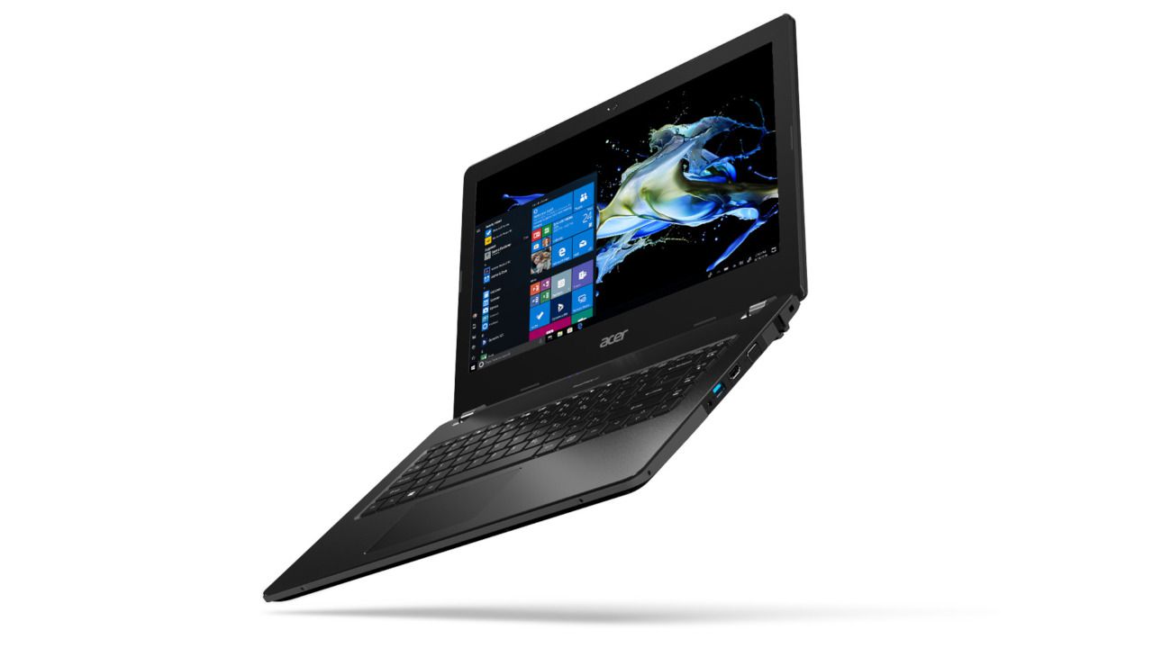 Acer TravelMate B114-21 is a tough, AMD laptop for students