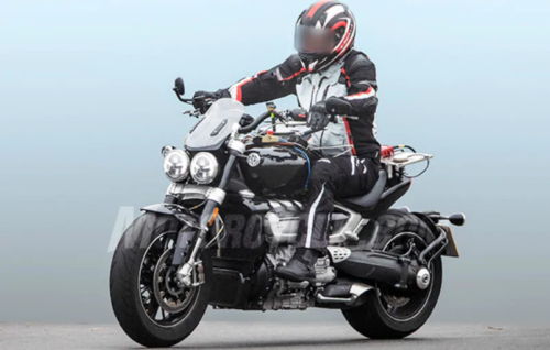 2020 Triumph Rocket III Spy Photos