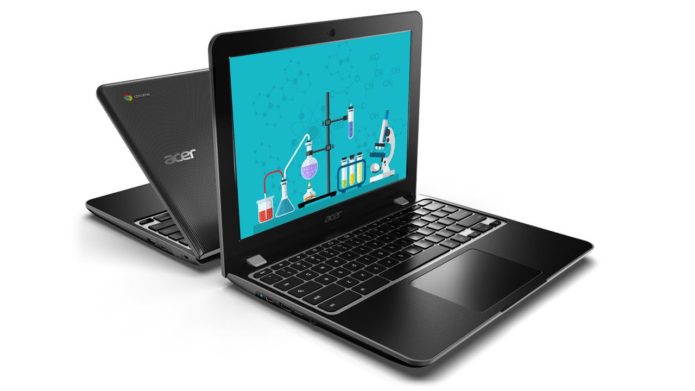 Acer Chromebook 512, Spin, made for rugged students