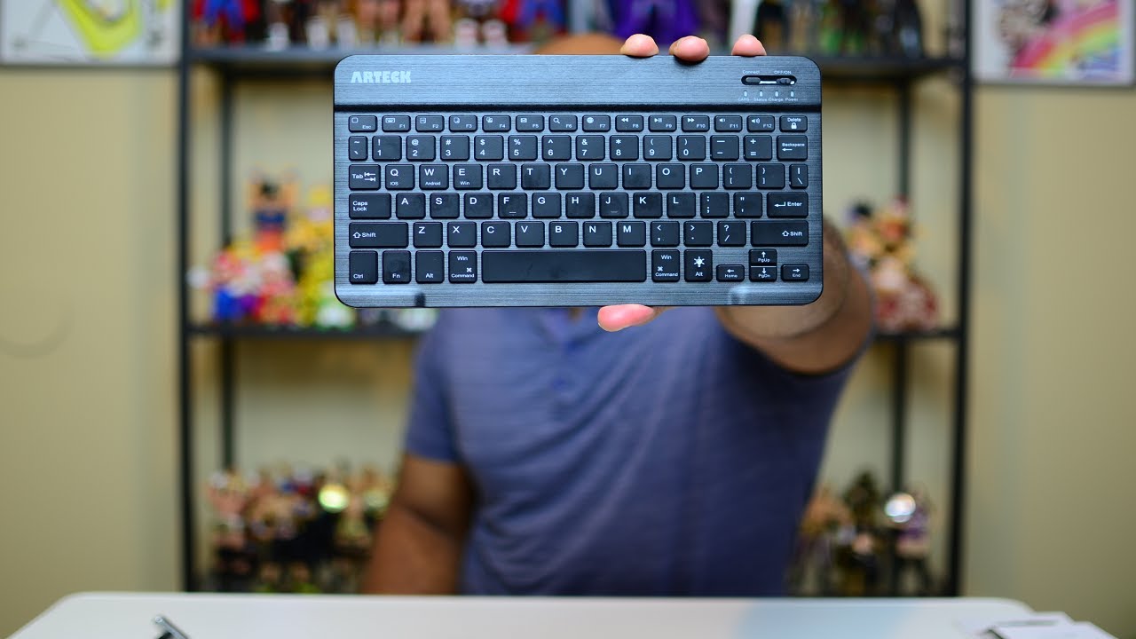 Arteck HB030B Wireless Bluetooth Keyboard review A multidevice keyboard for mobile typists