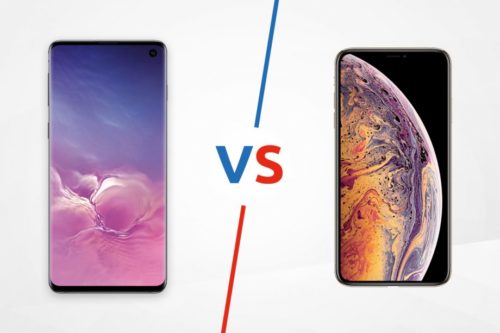 Samsung Galaxy S10 vs iPhone XS