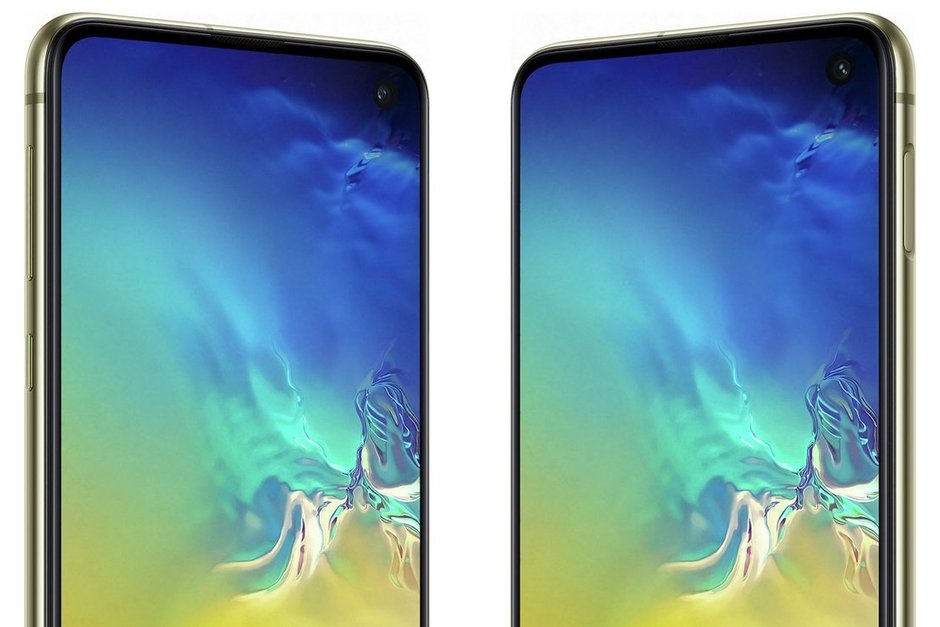 You might not want to look directly at the canary yellow Galaxy S10e