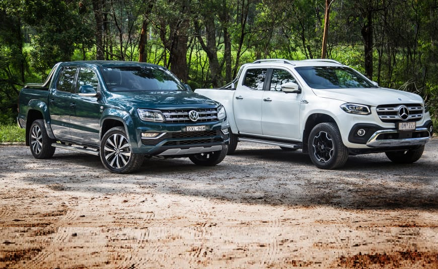 2019 Mercedes-Benz X350d v Volkswagen Amarok Ultimate 580 comparison