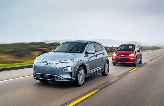 2019 Chevrolet Bolt EV and 2019 Hyundai Kona Electric Battle To Find the Best Alternative to the Tesla Model 3