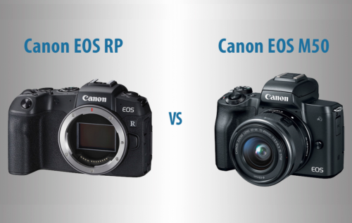 Canon EOS RP vs M50 – The 10 Main Differences