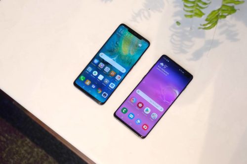 Samsung Galaxy S10 vs Huawei Mate 20 Pro