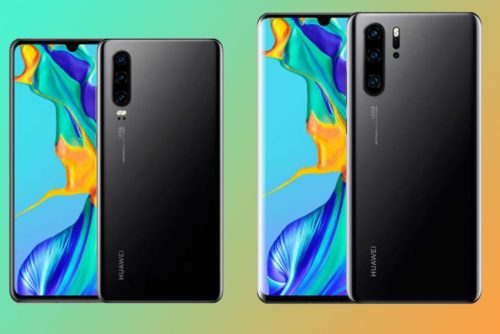 Official Huawei P30 and P30 Pro renders appear, plus more spec details