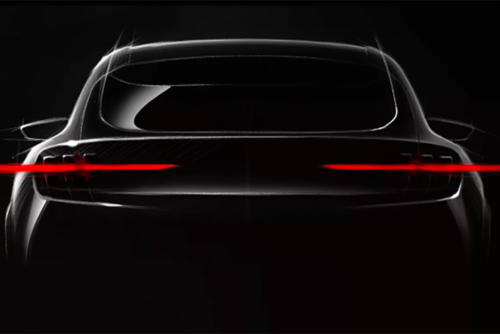 Ford tries to steal Model Y spotlight by teasing its Mustang-inspired electric SUV