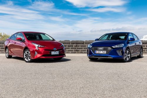 2019 Toyota Prius i-Tech v Hyundai IONIQ Premium Plug-In Hybrid Comparison