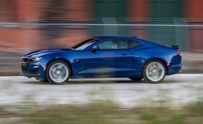 The 2019 Chevrolet Camaro SS Automatic Is Quick but Looks Funky