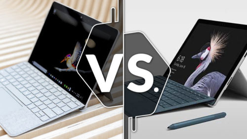 Surface Go vs. Surface Pro
