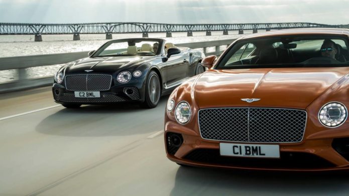 Bentley Continental GT V8 drops 542hp into sleek coupe and convertible