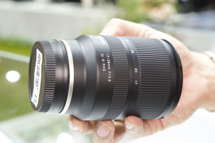 Tamron 17-28mm f/2.8 Di III RXD Lens Hands-on at CP+ 2019