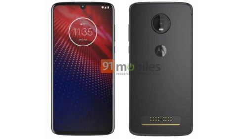 Moto Z4 render looks very familiar, causes some confusion