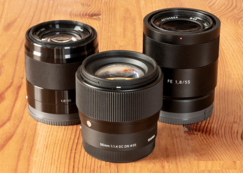 Sony E 50mm f/1.8 vs Sigma 56mm f/1.4 vs Sony FE 55mm f/1.8 – The complete comparison