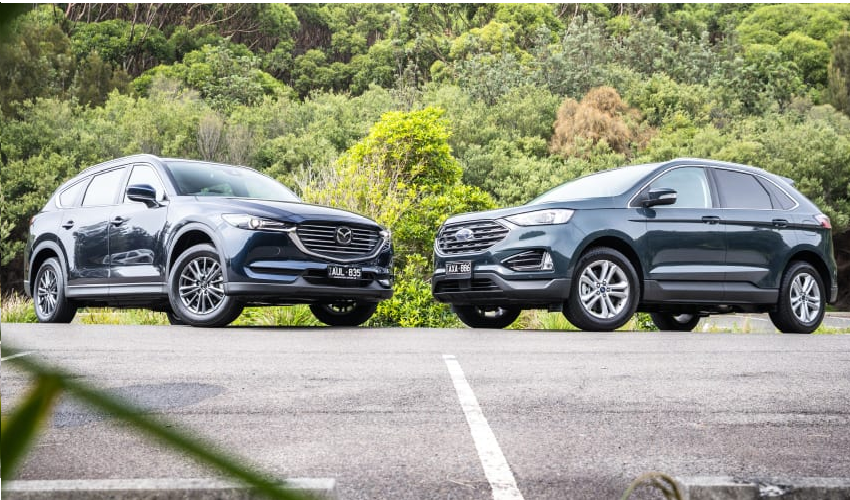2019 Ford Endura v Mazda CX-8 comparison