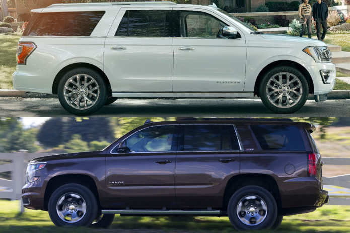 2019 Ford Expedition VS 2019 Chevrolet Tahoe
