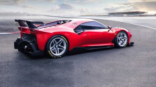 Ferrari P80/C is an extreme interpretation of the sports prototype