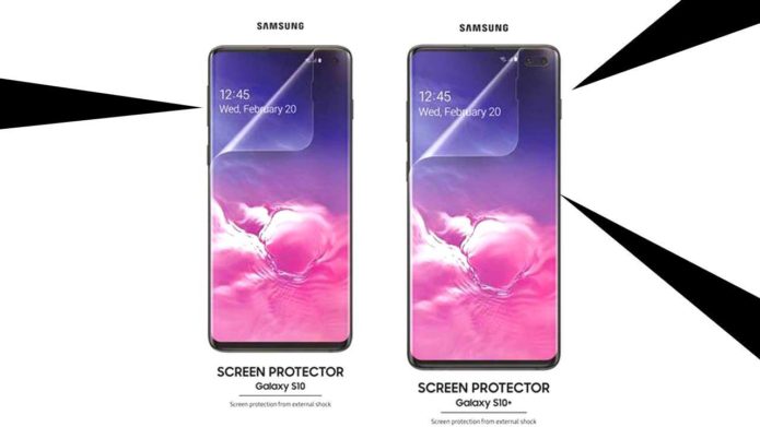 Surprise, the Galaxy S10 screen protector issue was real