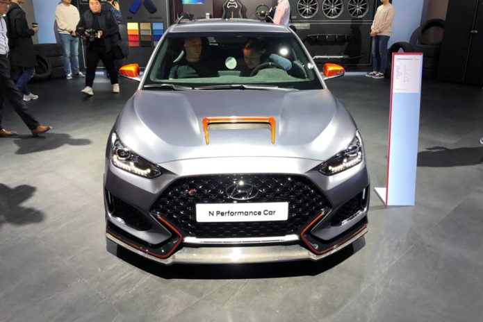 Hyundai Veloster N Performance Car concept outed