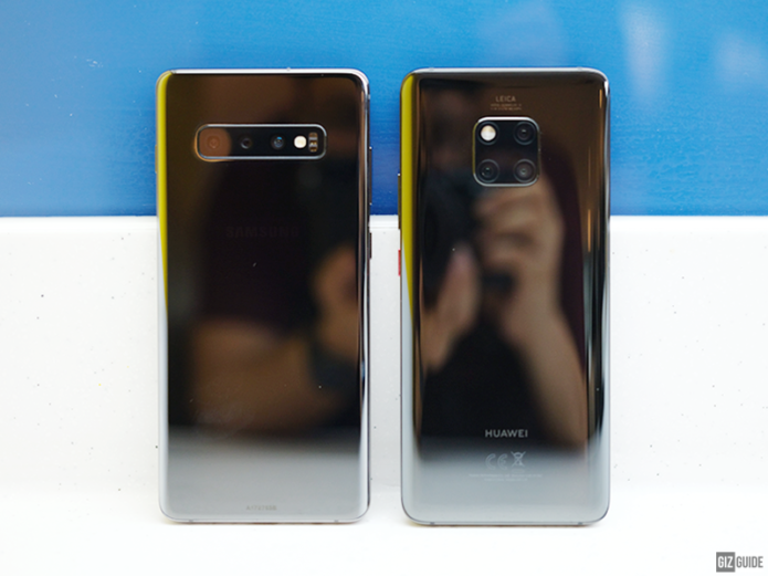 Huawei Mate20 Pro vs Samsung Galaxy S10+ Comparison: Triple Camera Threat