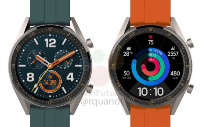 Huawei Watch GT Active and Elegant leaked, look familiar