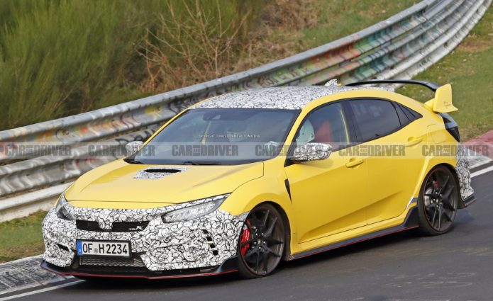 The Honda Civic Type R Might Be Getting a Throwback Color and a Smaller Rear Wing