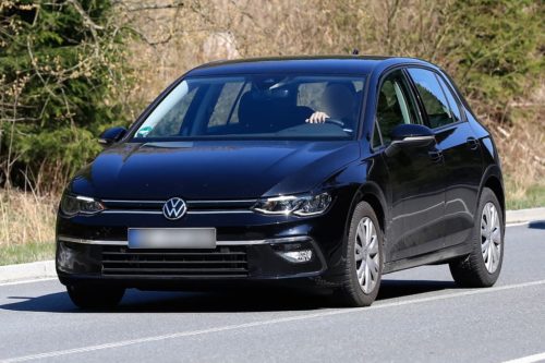 2020 Volkswagen Golf exposed