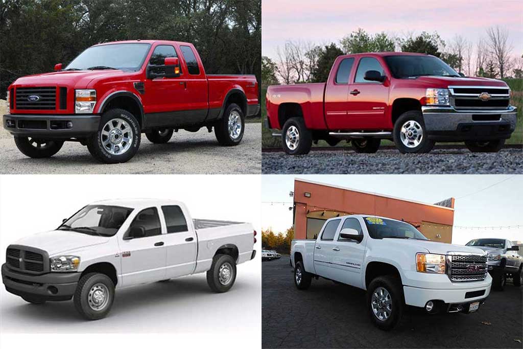 4 used HD trucks under 15k
