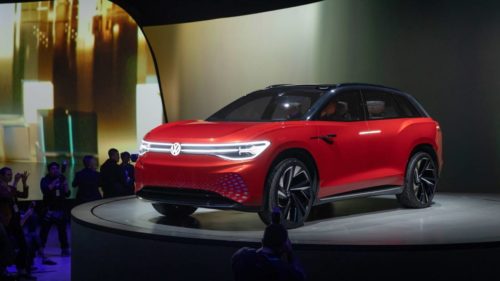 VW ID. ROOMZZ three-row electric SUV teases autonomous nap-time