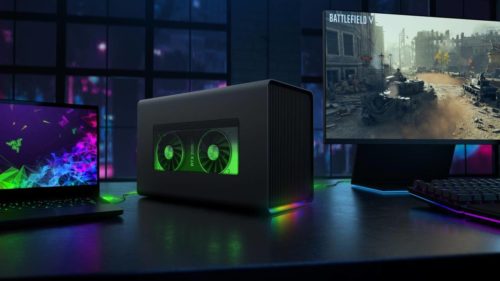 Razer Core X Chroma eGPU brings on the RGB lights, USB ports