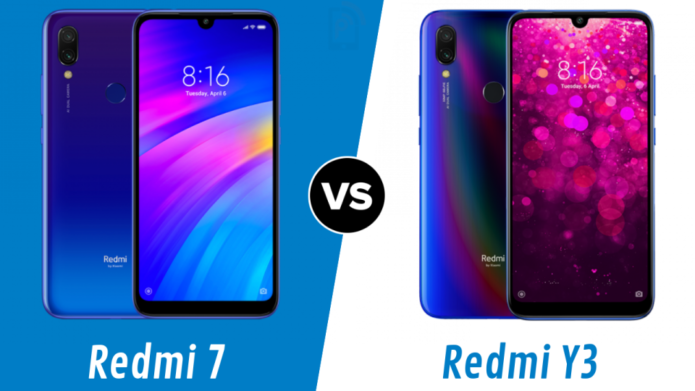 Xiaomi Redmi Y3 vs Redmi 7: What’s different?
