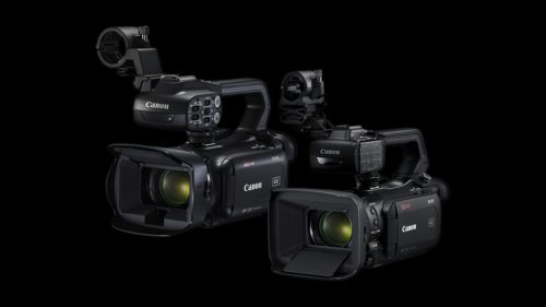 Canon XA55, XA50 and XA40 4K UHD Camcorders