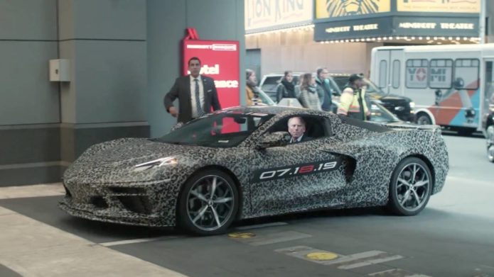 Watch the 2020 Corvette make its shock mid-engined debut